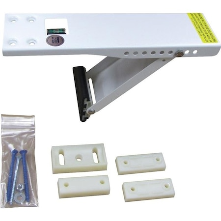 AS160 Window Support Bracket, Steel, BakedOn Epoxy, For Air Conditioners Up To 160 Lb